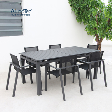 AlunoTec Aluminum Classic Comfort Meets Modern Home Design Patio Dining Sets