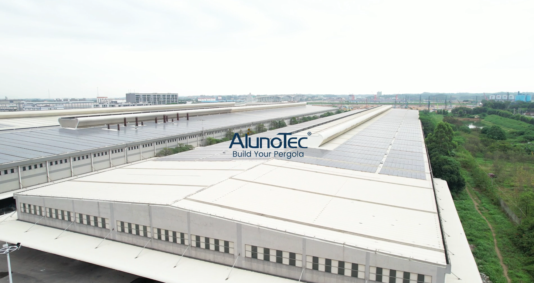 AlunoTec Pergola Factory Display