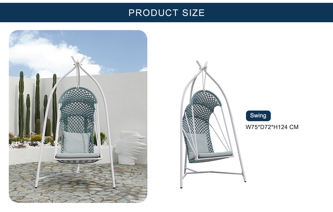Best Seller DIY Swing Kit for Outdoor Garden Patio Furniture Leisure Flat Packed (3)