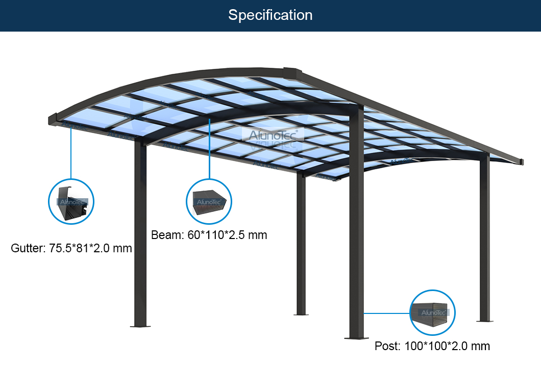 New Design Outdoor Roofing Parts Garage Shelter Carport - Buy