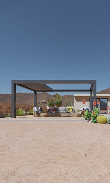 Retractable Louver Pergola