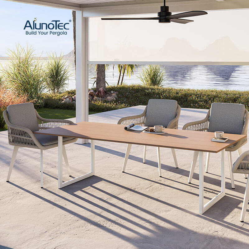 AlunoTec Four Season Sunroom Patio Garden Backyard Discovery Pergola