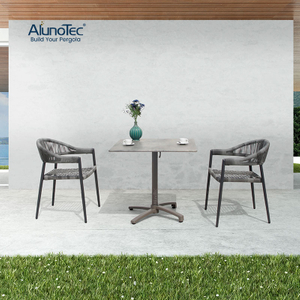 AlunoTec New Porch Poolside Weather-resistant Outdoor Dining Lounge Chairs