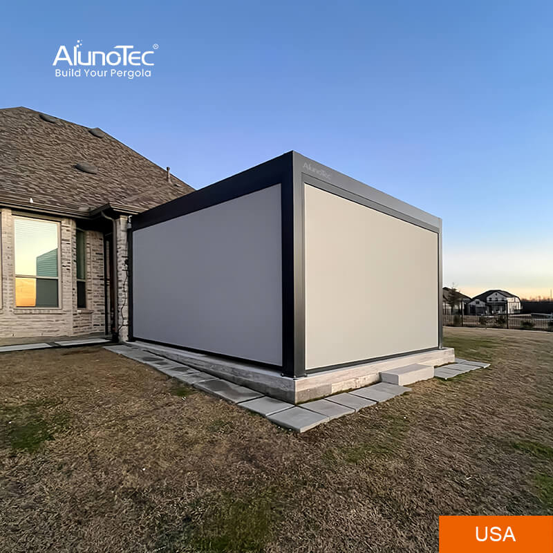 AlunoTec All USA Pergola Installation Services Motorized Custom Patio Cover 
