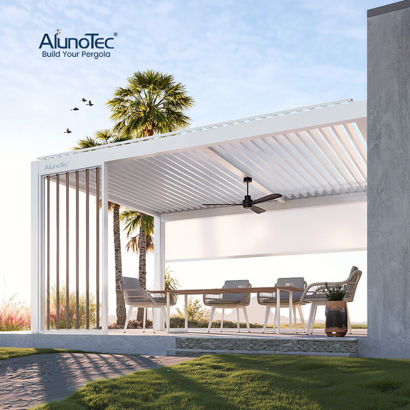 AlunoTec Four Season Sunroom Patio Garden Backyard Discovery Pergola