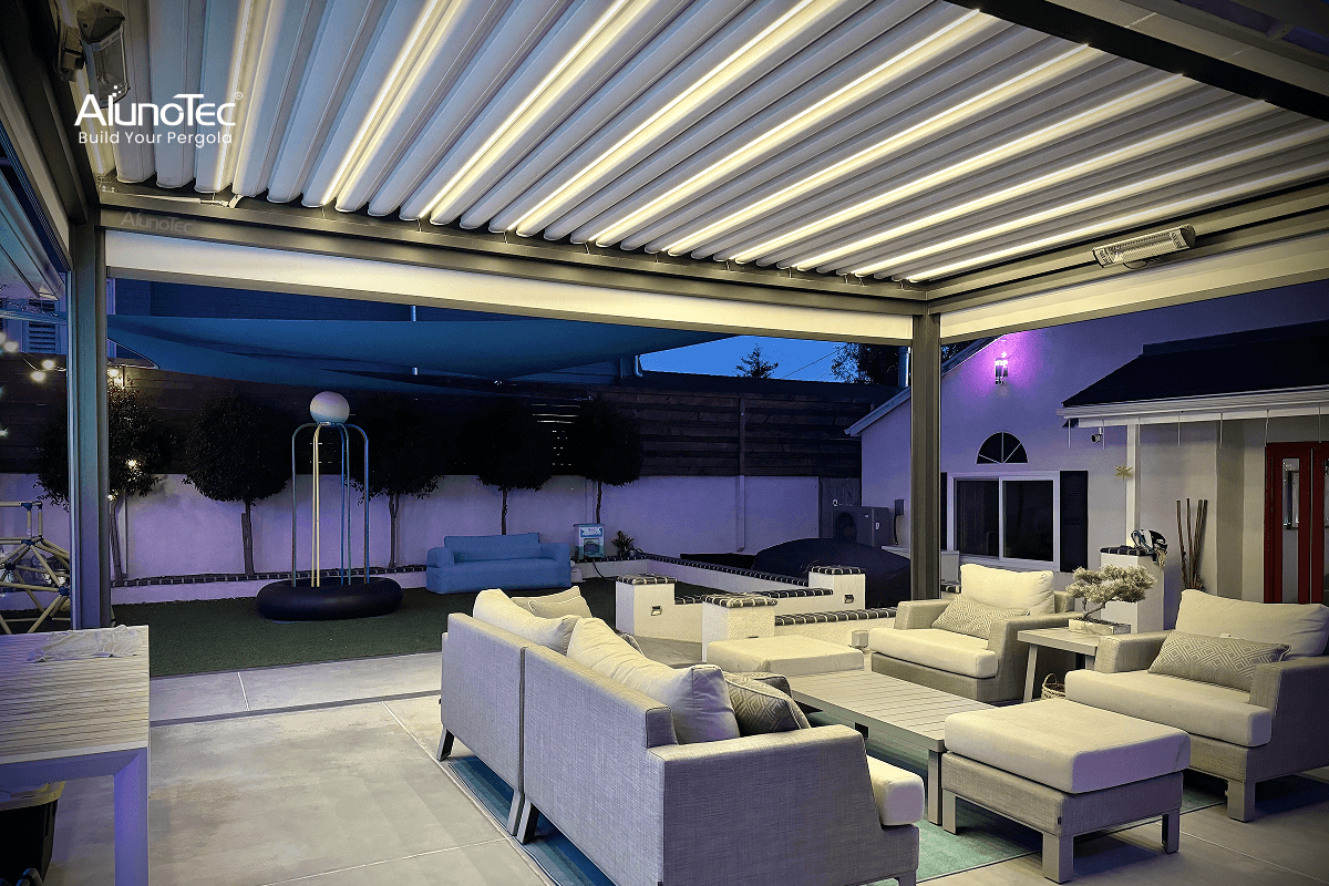 motorized pergola