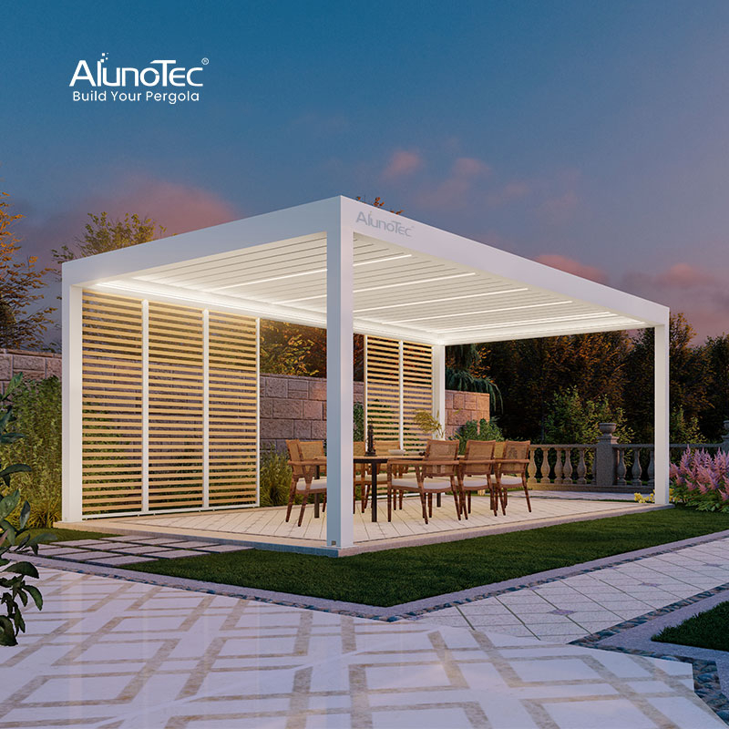 AlunoTec Custom 4x6m Slovenia Slovakia Manual Automatic Pergola Cost
