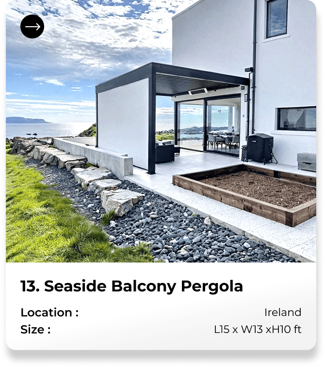 Balcony Pergola