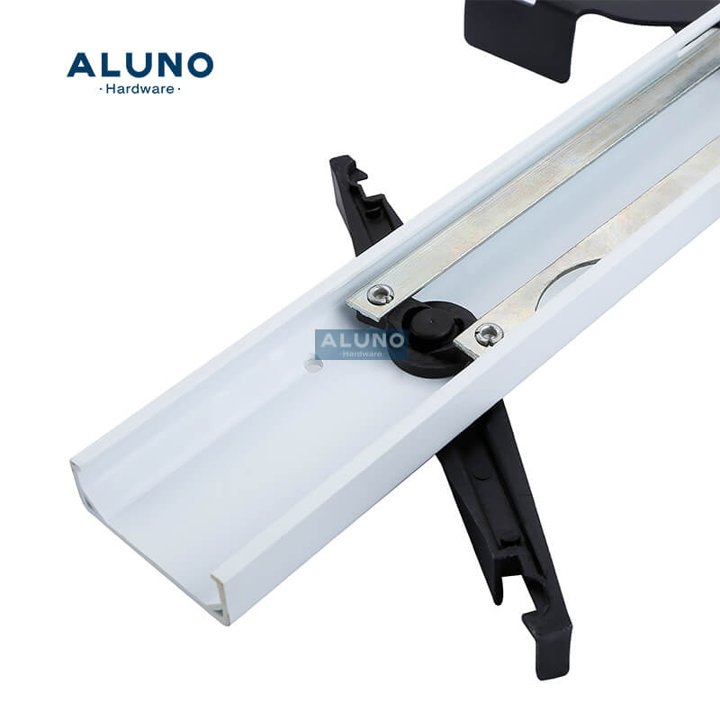 ALUNO Hot Sale 4 Inch Adjustable Bronze Plastic Louver Air Vents Glass Windows Frame