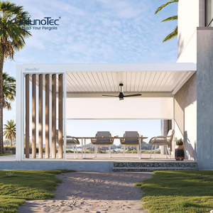 AlunoTec Four Season Sunroom Patio Garden Backyard Discovery Pergola