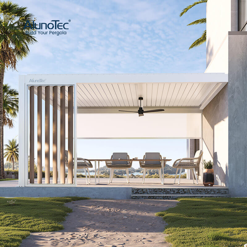 AlunoTec Four Season Sunroom Patio Garden Backyard Discovery Pergola