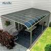 Waterproof Polycarbonate Rain Shed Awning with UV Treated for Balcony