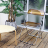 Modern Furniture Transparent Plastic Foldable Outdoor Chairs