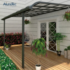 Unique Design Sun Shade Standard Garden Aluminium Patio Awnings Balcony Curved Canopy