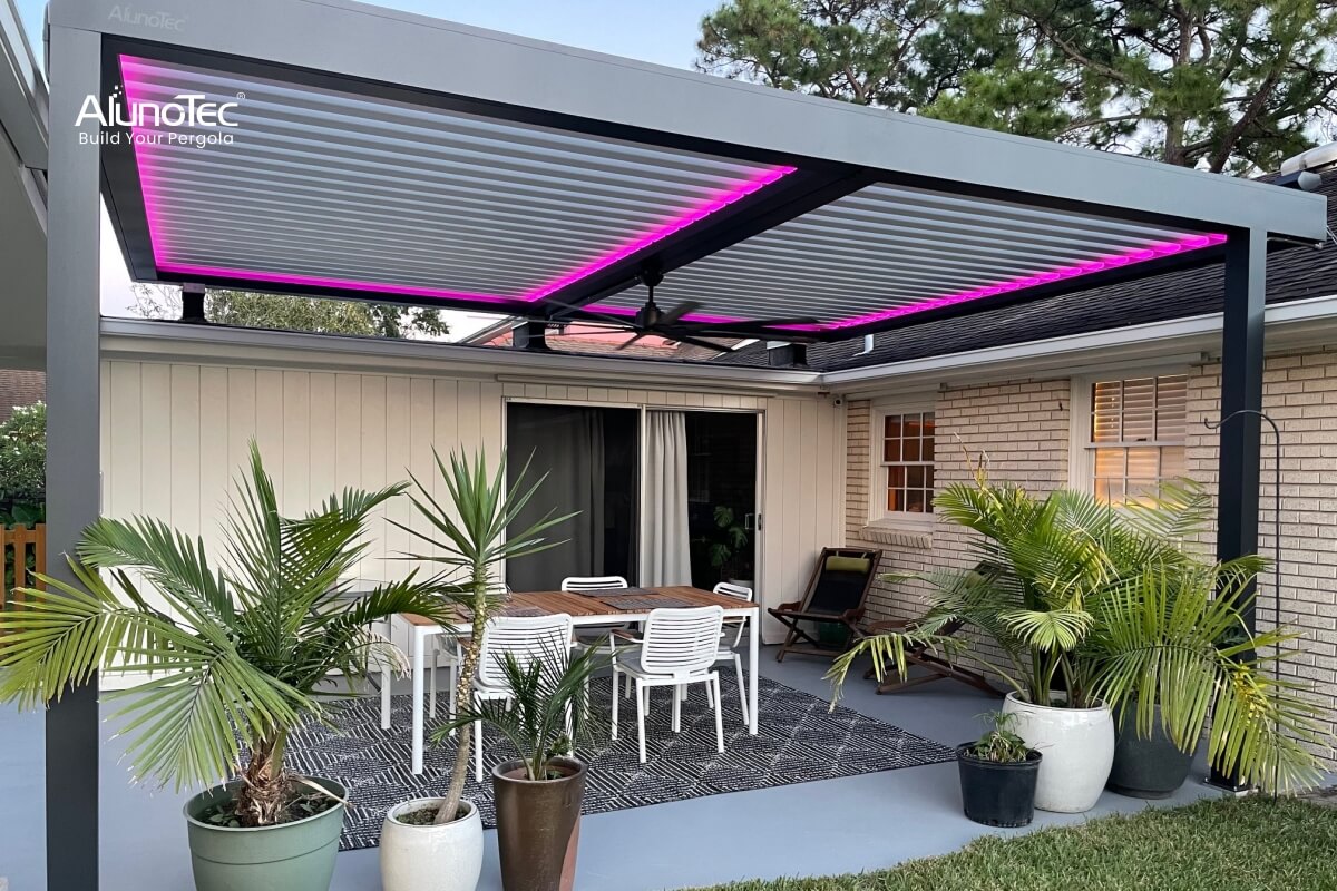 automatic pergola