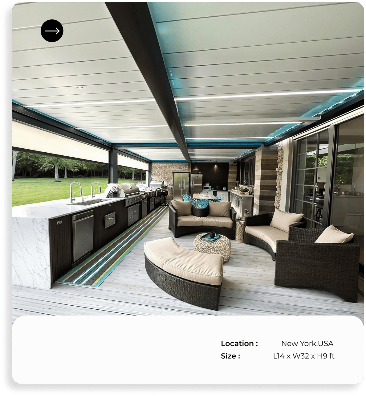 BBQ Pergola