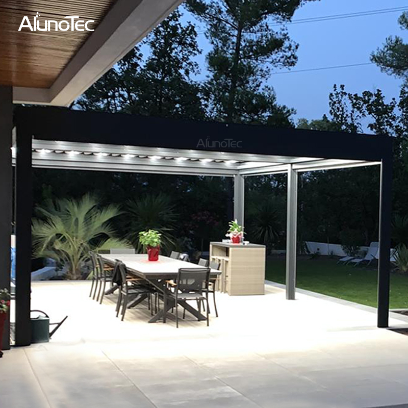 Alunotec Adjustable Louvre Roof Awnings, Adjustable Patio Cover Kits