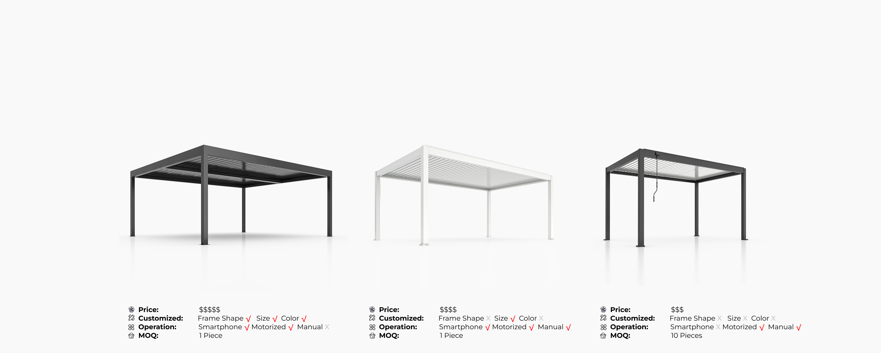 Pergola models