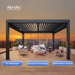 AlunoTec 5x3m 4x6m Custom Poolside BBQ Pergola for Australia