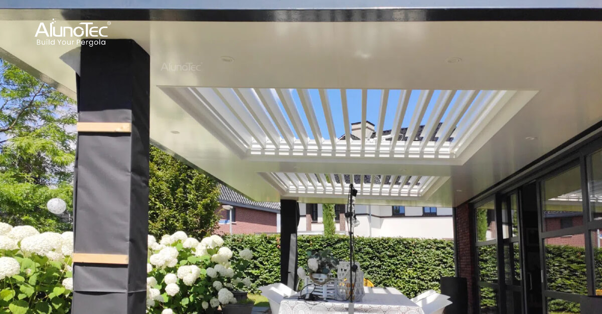 Pergola Fit into Existing Structure