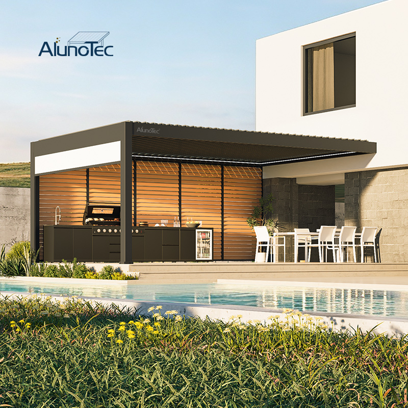 AlunoTec Custom Louvre Awning Aluminum Pergola for South Africa