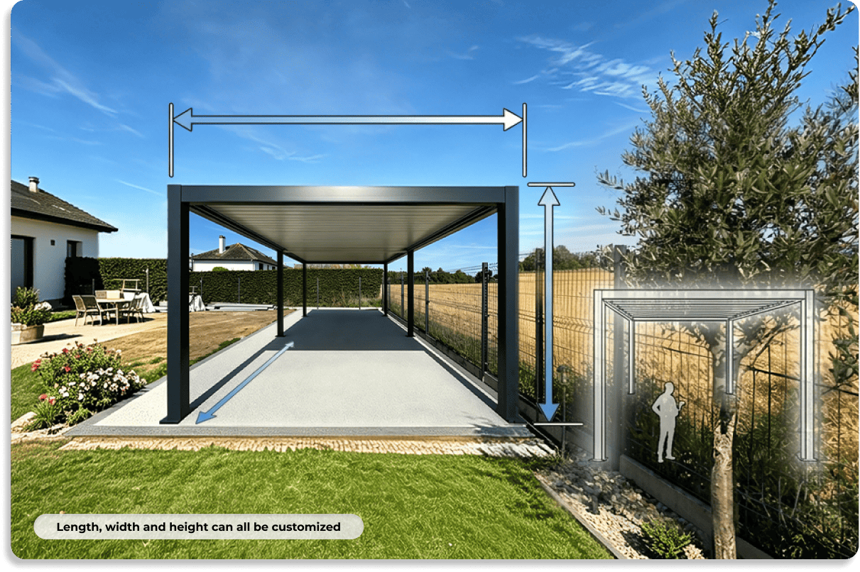 custom pergola