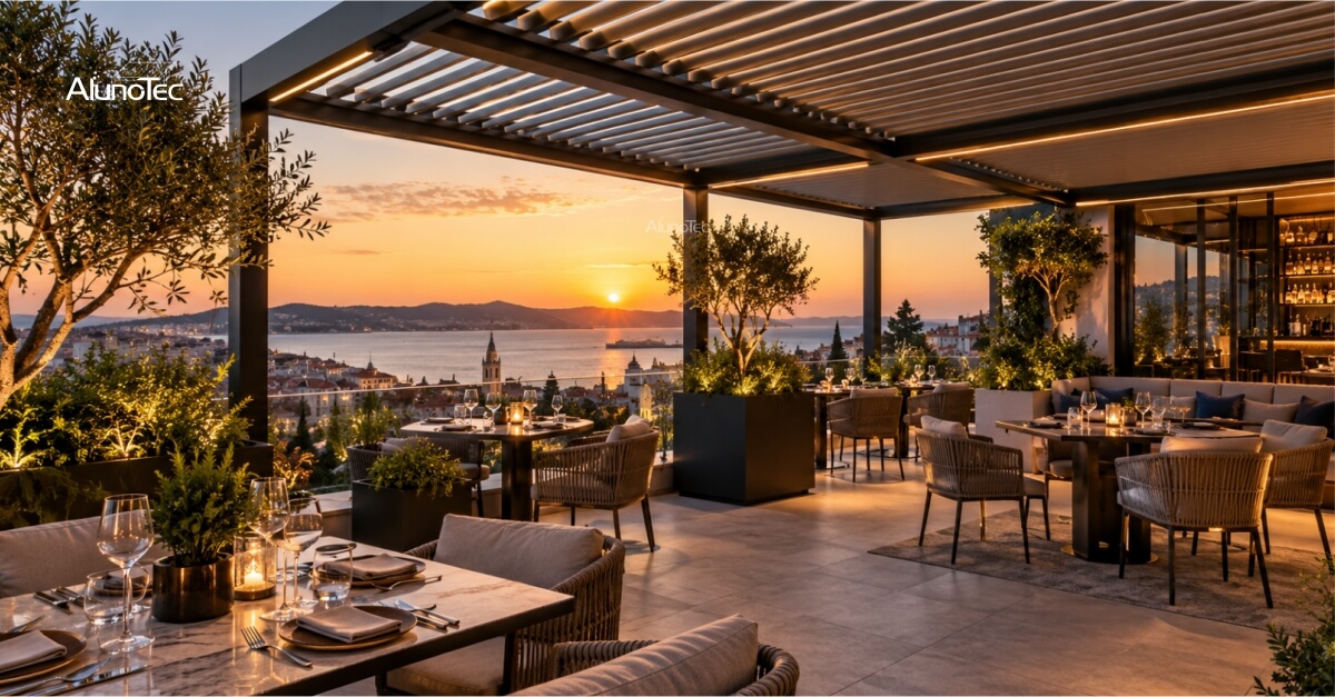 Restaurant Pergola Guide for Outdoor Dining Areas
