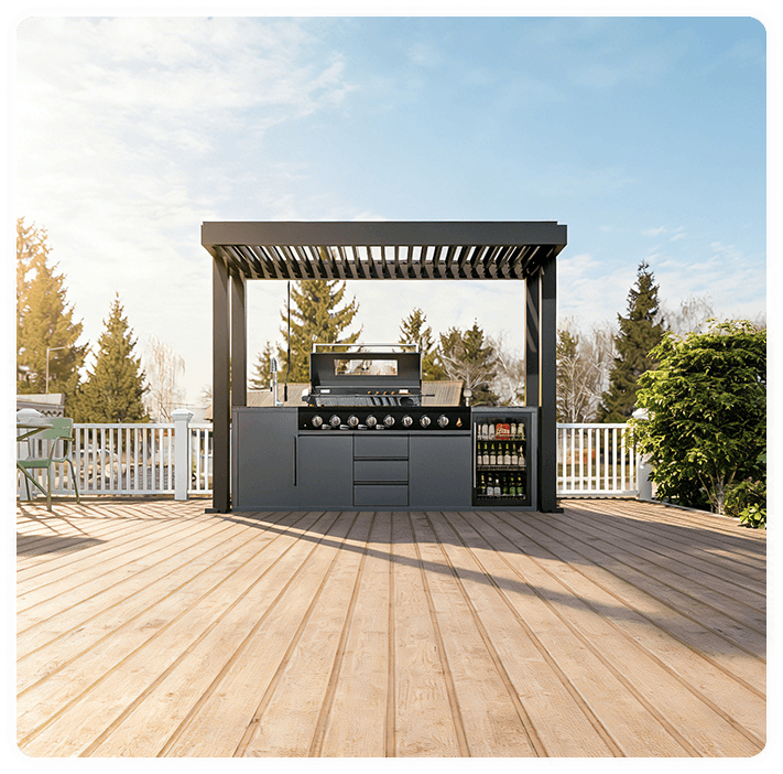 Outdoor kitchen