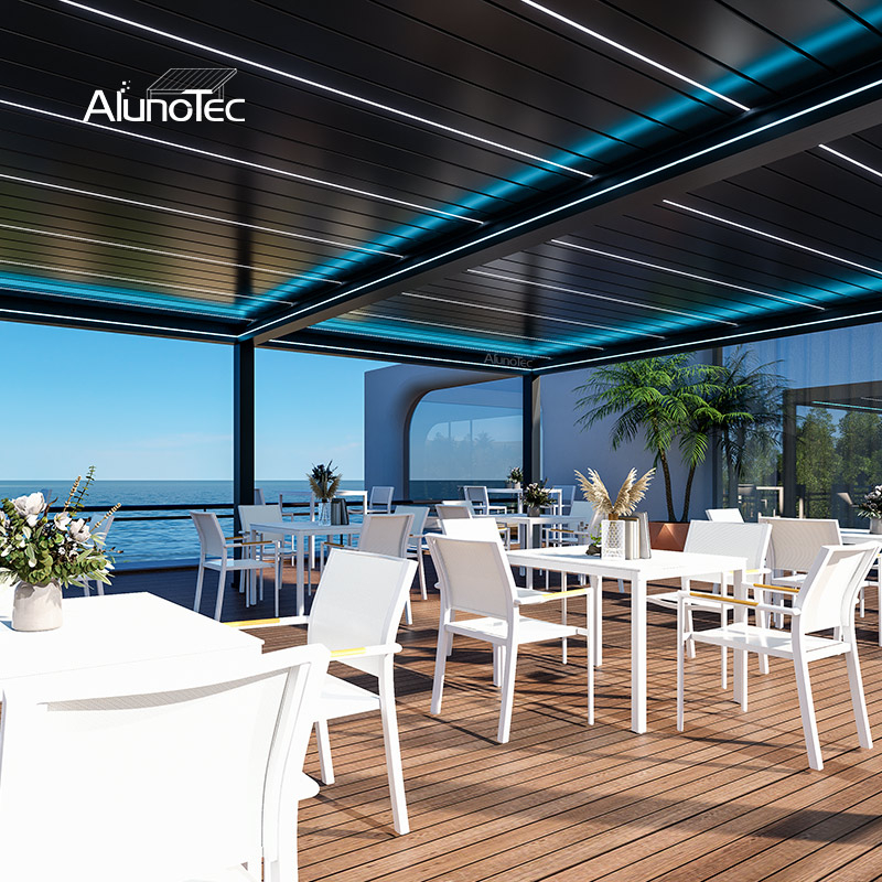 AlunoTec Commercial-Grade Restaurant Hotel Coffee Shop Pergola