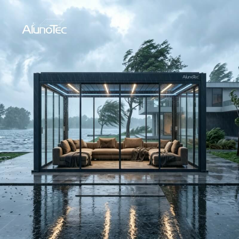 Rainproof Pergola