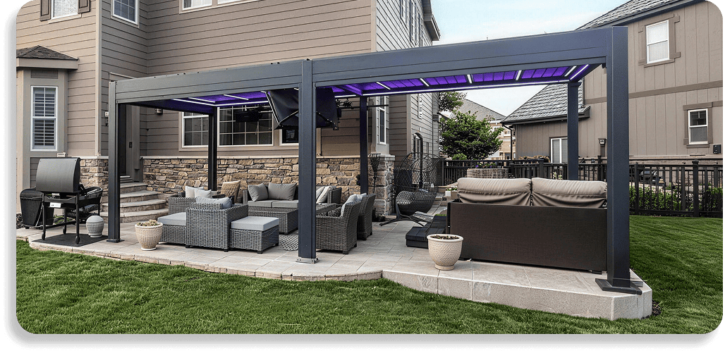 BBQ Entertaining Space pergola