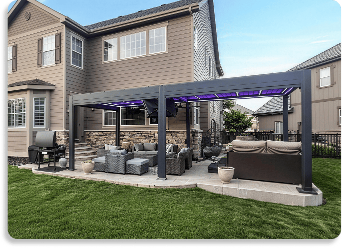 BBQ Entertaining Space pergola