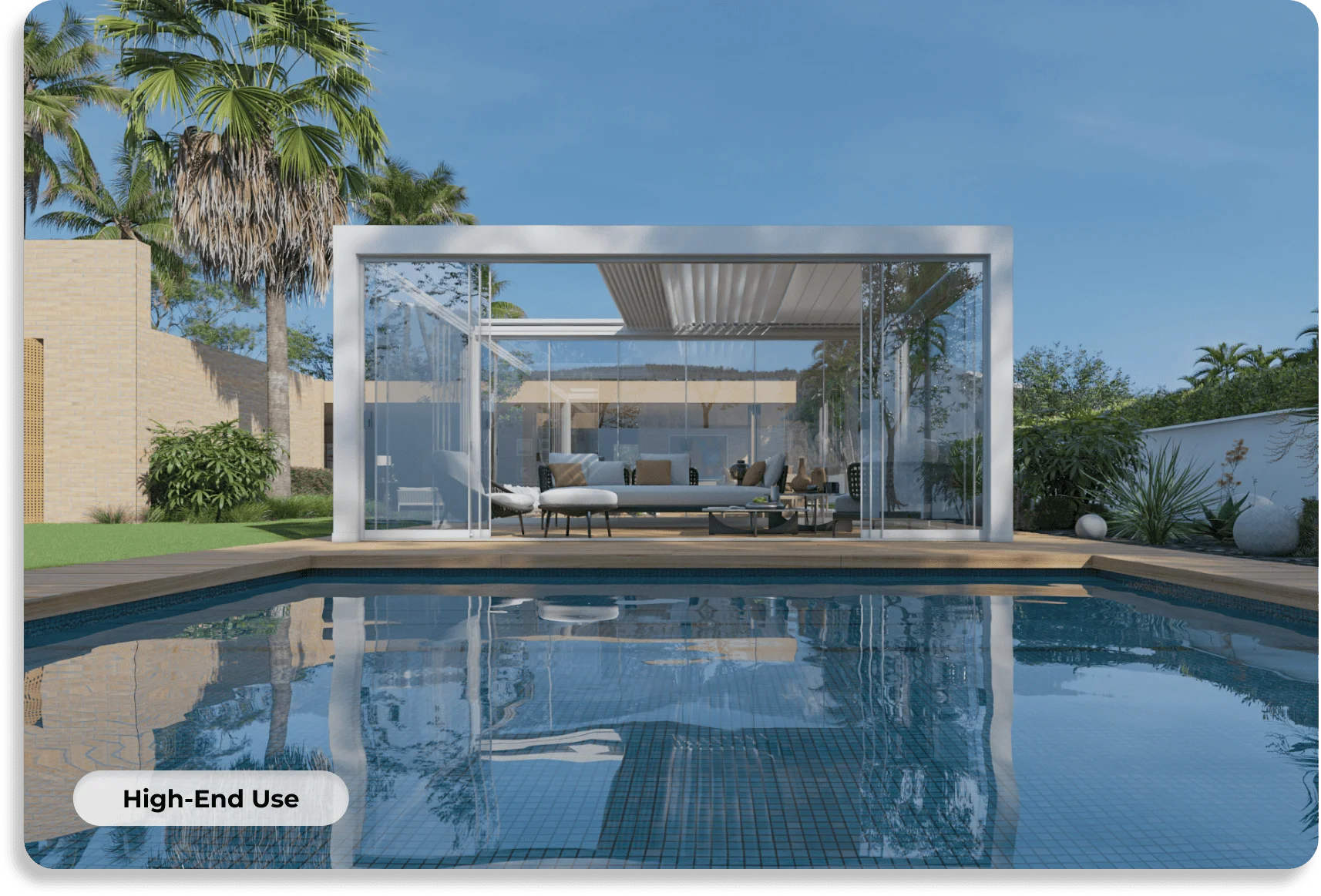 Retractable Pergola