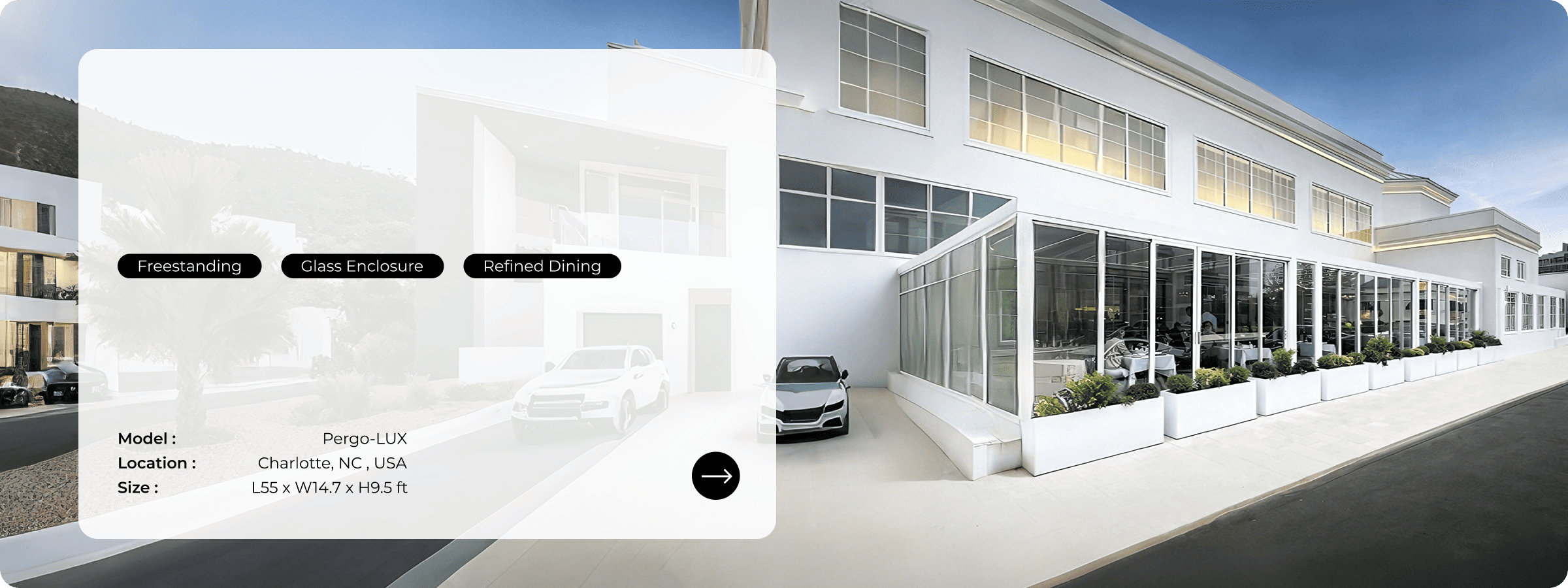  restaurant terrace pergola