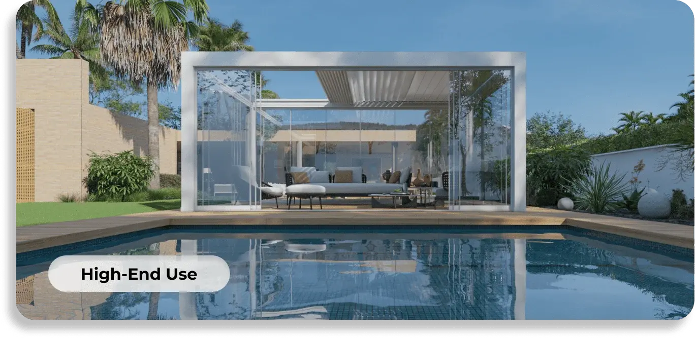 Retractable Pergola Roof