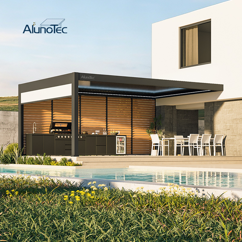 AlunoTec Custom Louvre Awning Aluminum Pergola for South Africa