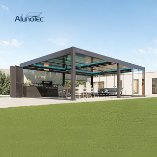 AlunoTec Custom Louvered Pergola for Outdoor Living