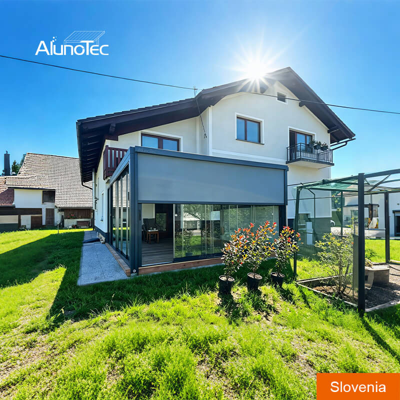 AlunoTec Custom Electric Bioklimatska Pergola Slovenia