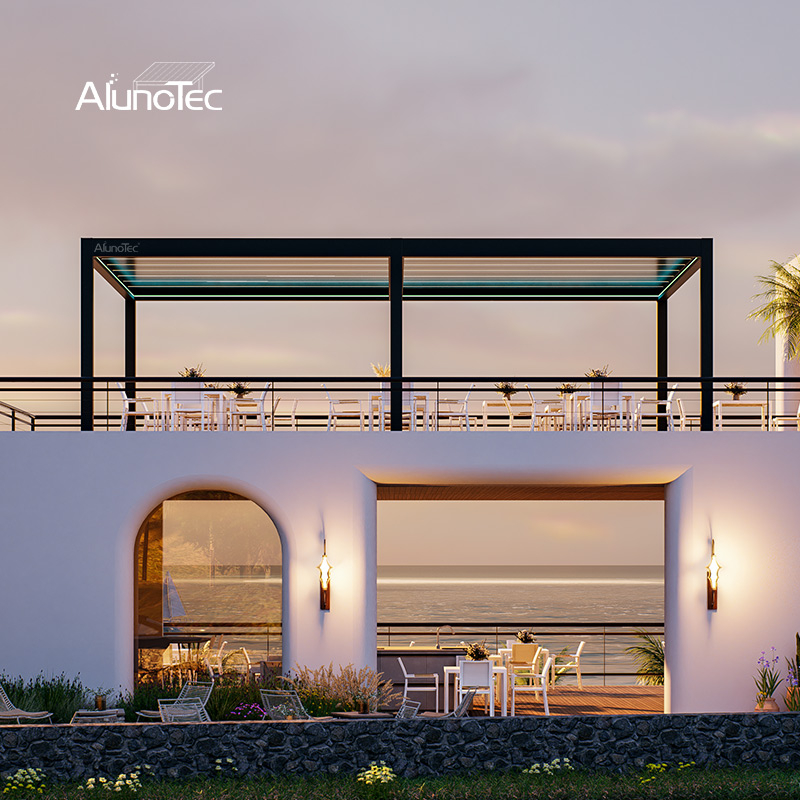 AlunoTec Commercial-Grade Restaurant Hotel Coffee Shop Pergola
