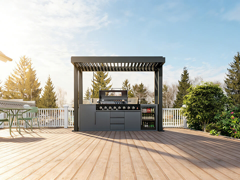 Outdoor Kitchen for Pergola
