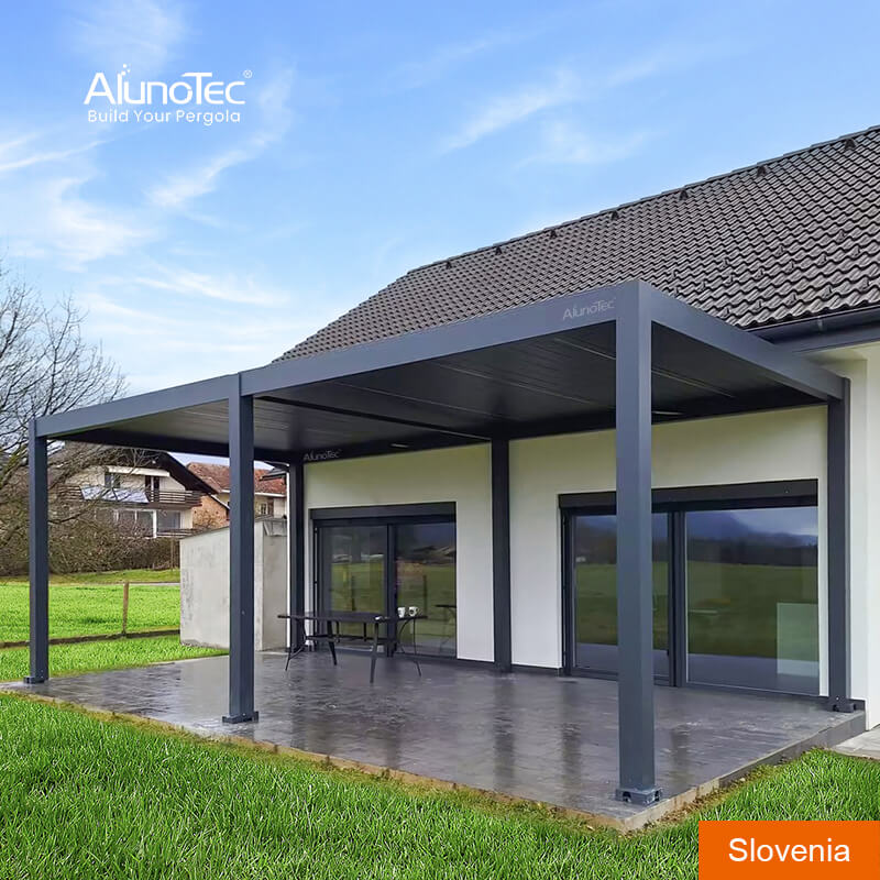AlunoTec Custom Bioclimatic Pergola Price Slovenia