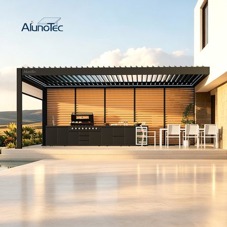 AlunoTec Custom Louvre Awning Aluminum Pergola for South Africa