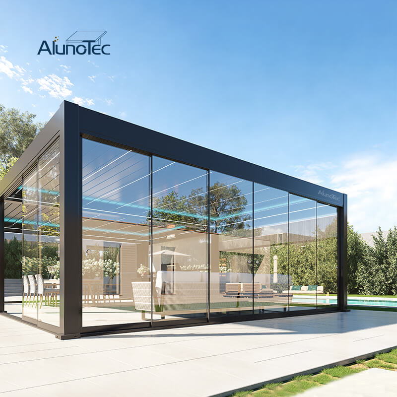 AlunoTec Custom Louvered Pergola for Outdoor Living