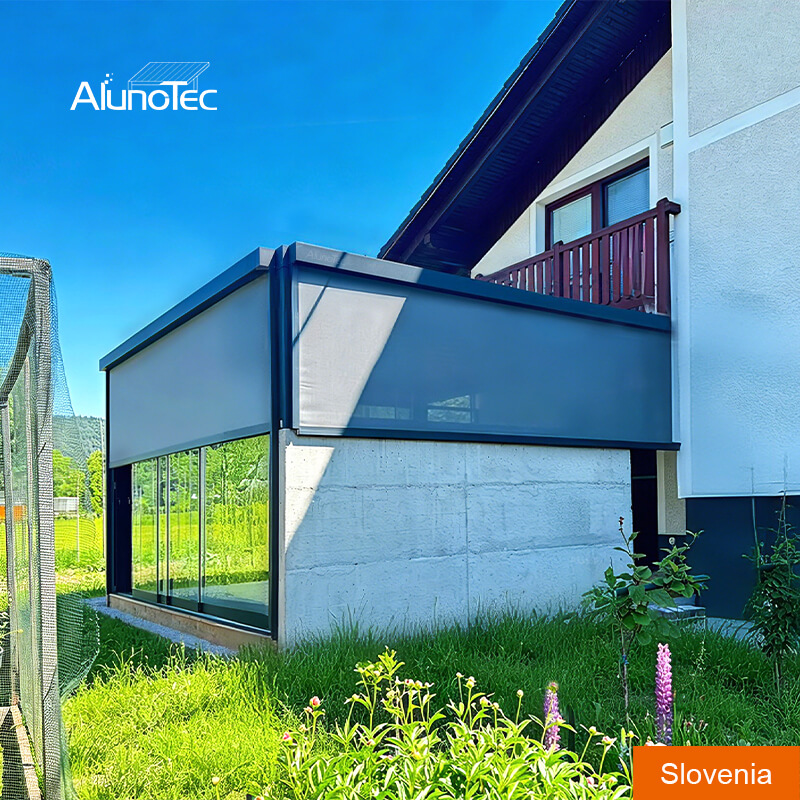 AlunoTec Custom Electric Bioklimatska Pergola Slovenia