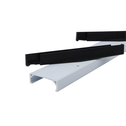 PVC Louvre Window Frames with Glass-Blade-Holders