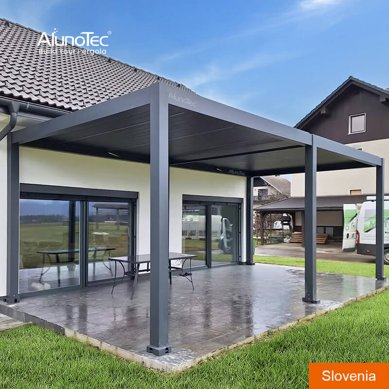 AlunoTec Custom Bioclimatic Pergola Price Slovenia