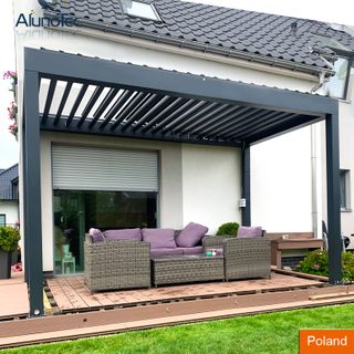 AlunoTec 3x4 3x6 4x4m Custom Pergola for Poland