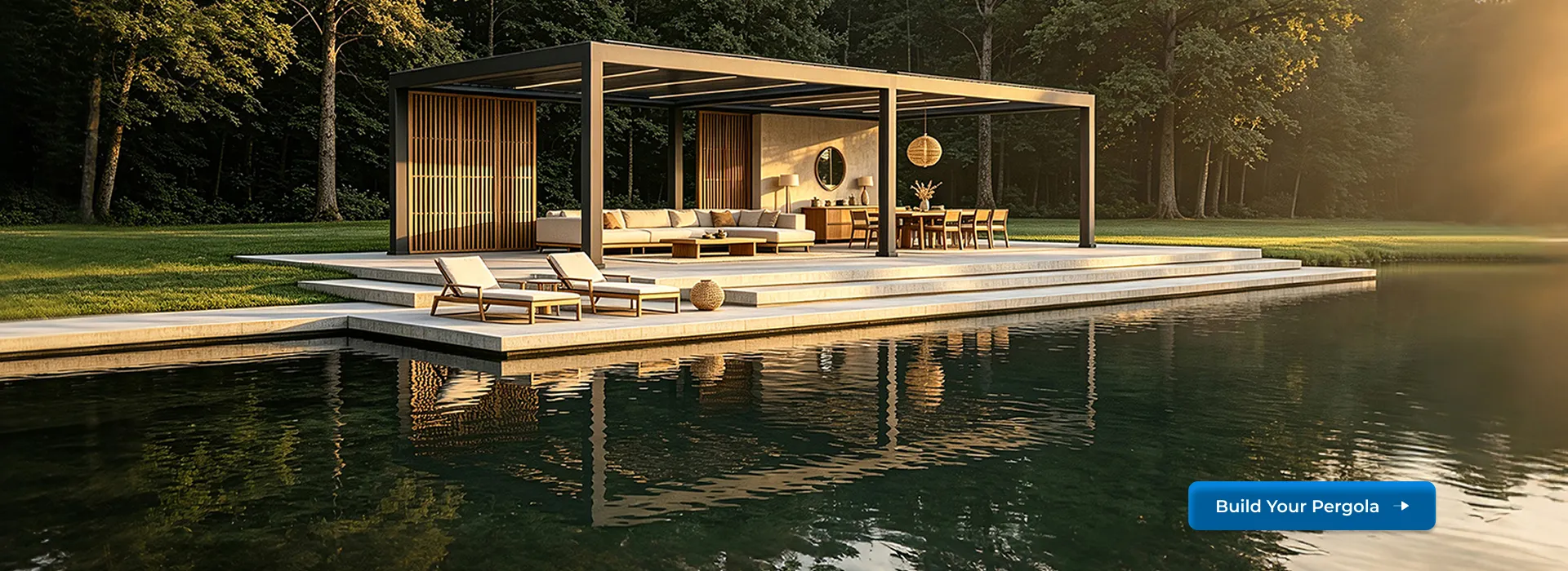 Custom Aluminum Pergola