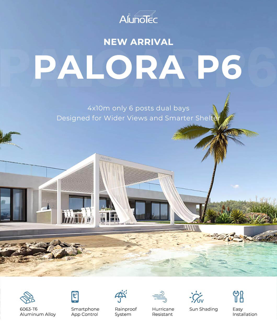 tailored pergola
