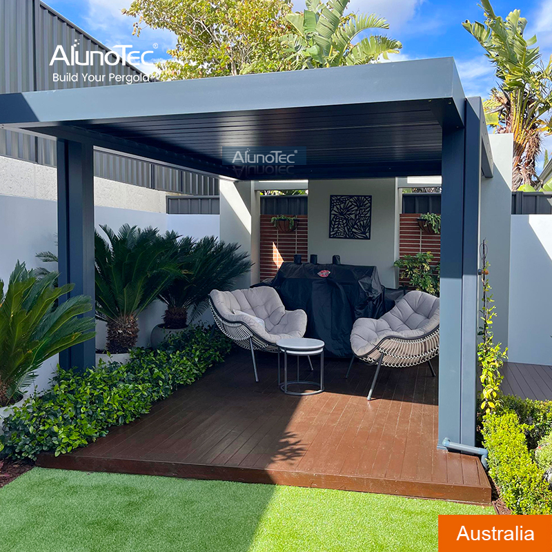 AlunoTec Louvred Opening Roof Pergola for Australia